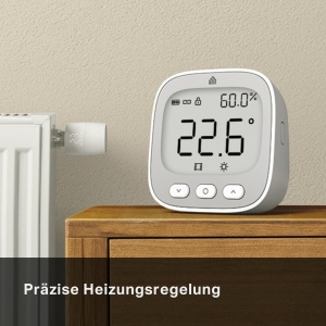 Senzor de temperatura si umiditate TP-Link Kasa KE110, monitorizare in timp real, display E-Ink - Img 4