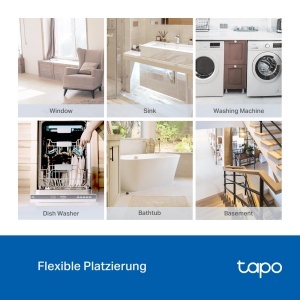 Senzor inteligent pentru scurgeri de apa TP-Link Tapo T300 IP67 alarma 90 dB notificari instantanee - Img 10