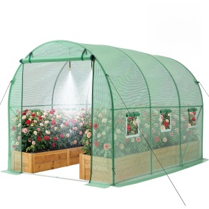 Serra VEVOR 2,93x1,97x1,94 m, cu Sistem de Irigare, Cadru din Otel