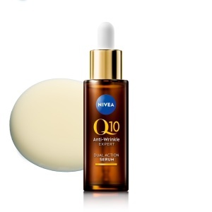 Serum Anti-Aging NIVEA Q10 Anti-Falten Experte, 30 ml, cu Glycostop