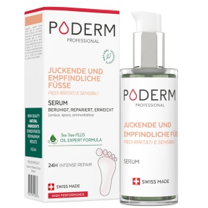 Serum pentru picioare PODERM - 100 natural, cu Teebaumol si Arnika