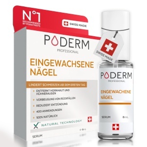 Serum pentru unghii ingrosate PODERM 8 ML Tratament natural Reducere durere si inflamatie