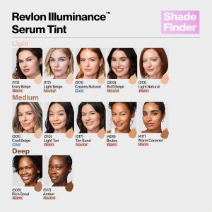 Serum Tinted Revlon Illuminance, 28 ml, SPF 15, nuanta 313 Light Tan - Img 5