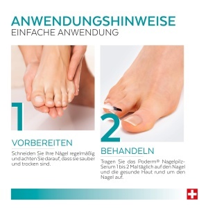 Serum Tratament Unghii Poderm - 2 Flacoane, 100 Natural cu Vitamina E si Lamaie - Img 4
