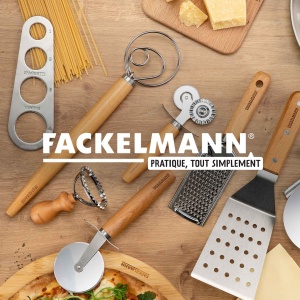Server pentru lasagna Fackelmann pentru paste, lasagna si quiche - Spatula cu maner ergonomic - Margine dreapta pentru impartirea pieselor - Otel inoxidabil de inalta calitate si lemn de - Img 8