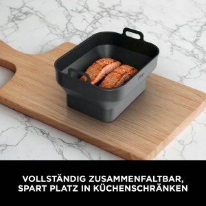Set 2 Boluri Faltabile din Silicon pentru Friteuze cu Aer Cald Ninja AF400, DZ400, AF500 - Img 5
