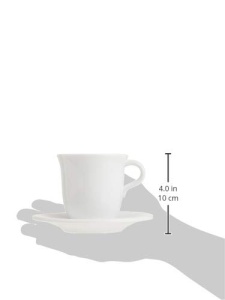 Set 2 Cani Cappuccino DeLonghi DLSC309, Ceramica, 270 ml, Alb - Img 3