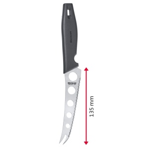 Set 2 cutite pentru branzeturi Westmark Master Line 135622E3 otel inoxidabil negruargintiu - Img 3