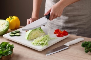 Set 2 Cutite Zyliss Classic - Cutit Chef si Santoku, Inox, Ergonomic - Img 5