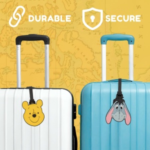 Set 2 Etichete Luggage Disney Winnie The Pooh si I-Aah - Img 3