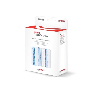 Set 2 lavete microfibra Polti Vaporetto PAEU0395 pentru duza triunghiulara - Img 2