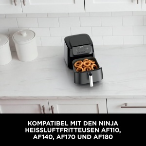 Set 2 Piese Accesorii Friteuza cu Aer Cald Ninja Dual Zone, Silicone, Hitzebestandig 240 C - Img 6