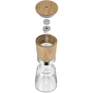 Set 2 Rasnite manuale WMF Ceramill Nature, Eichenholz, 13.8 cm, Keramikmahlwerk - Img 8
