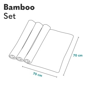 Set 3 Bumbac Bambus Lionelo 70x70, Hypoalergenic, Antibacterian - Img 7