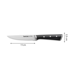 Set 4 cutite pentru friptura Tefal Ice Force K232S4 lama 11 cm tehnologie Ice Force otel inoxidabil Germania - Img 11