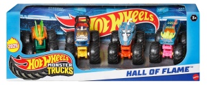 Set 4 Masini Monster Trucks Hot Wheels, 164, Roti Mari, Design Impresionant - Img 6