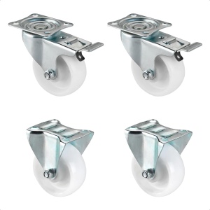 Set 4 Roti Transport WAGNER PROFI - Diametru 75 mm, Capacitate 60 kgRola, Design Industrial