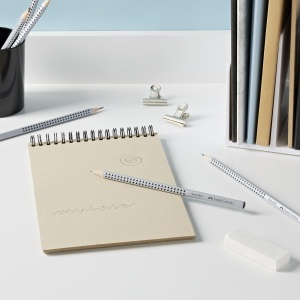 Set 6 Bleistifte Faber-Castell Grip 2001 HB, Ergonomici, Bruchgeschutzt - Img 2
