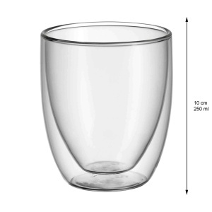 Set 6 Cesti Cafea WMF Kult, Borosilikat, 250ml, Termoizolante - Img 3