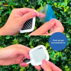Set 8 Gel Pads Beurer EM 59 Heat Autocolante Reutilizabile 45x45 mm - Img 3