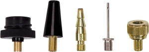 Set accesorii compresor Einhell 8 piese cu adaptor ventil si ac pentru mingi - Img 2