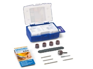 Set accesorii lemn Dremel 20 piese, compatibil multifunctionale, pentru gravura si slefuire