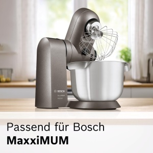 Set accesorii multifunctional Bosch TastyMoments MUZ45XTM1, 5-in-1, pentru mixare, tocare si depozitare - Img 6