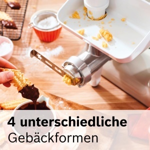 Set accesorii pentru bucatarie Bosch BakingSensation MUZ5BS1, pentru robot Serie 4, multifunctional - Img 3