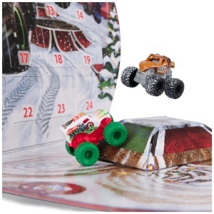 Set Advent Calendar Mini Monster Trucks 187 - 16 Masini si 9 Accesorii - Img 7