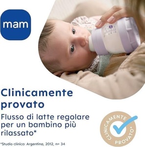 Set Anti-Colici MAM Easy Start 8 Biberonuri (130, 160, 260ml), Culoare Rosa - Img 3