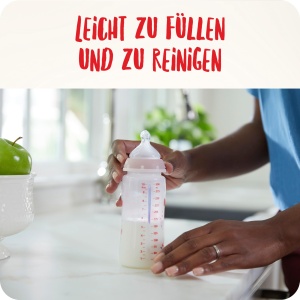 Set biberoane NUK Perfect Start First Choice 10 piese BPA-free gri alb - Img 7