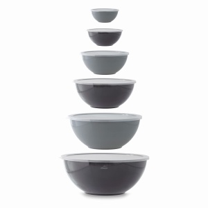 Set boluri Lacor 60055 6 piese polipropilen BPA-free stivuibile