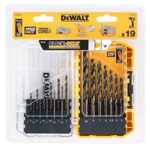 Set burghie metalice HSS DeWalt DT70728, 19 piese, diametru 1-10 mm - Img 3