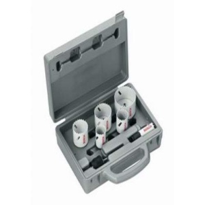Set burghie pentru lemn si metal Bosch Professional, 9 piese, diametru 22-64 mm, accesorii incluse - Img 3