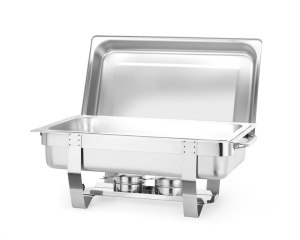 Set Chafing Dish HENDI Fiora, 2 GN 12 si 3 GN 13, Inox, 585x385x315mm - Img 3