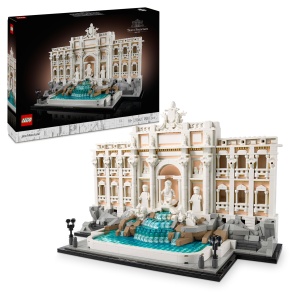 Set Constructie LEGO Architecture Trevi-Brunnen 21062, 1880 piese, model detaliat