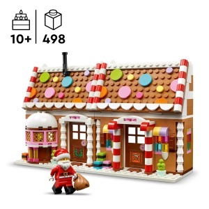 Set Constructie LEGO Casuta de Turta Dulce 40809, 498 Piese, 15 cm - Img 2