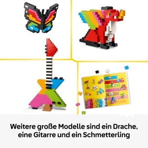 Set Constructie LEGO Classic Kreative Bunte Steine 11045, 820 piese, colorat - Img 5