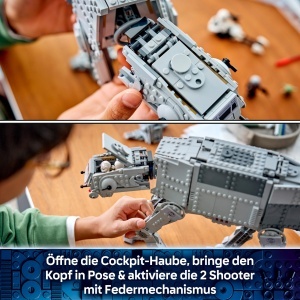 Set Constructie LEGO Star Wars 75454 AT-AT cu 6 Figurine si Shuttle - Img 4