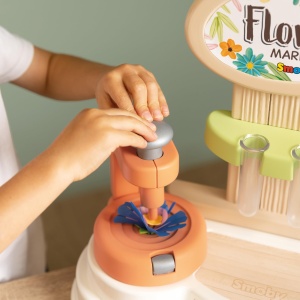 Set creativ pentru copii Smoby Flower Market, cu peste 100 accesorii, ideal de la 3 ani - Img 7