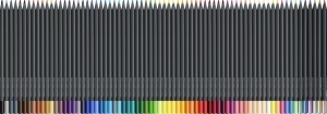 Set Creioane Colorate Faber-Castell Black Edition 72 culori, Ergonomice - Img 3