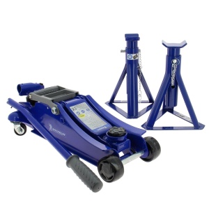 Set cric hidraulic Michelin 009558 capacitate 18T cu pereche de suporturi 2T
