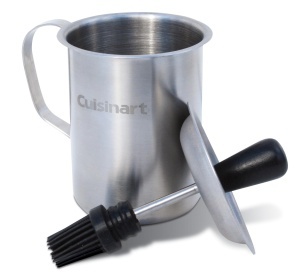 Set Cuisinart Soentopf si Bratpinsel, inox, 450 ml, design ergonomic