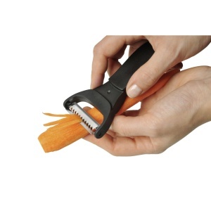 Set curatator legume 2 in 1 Silit, otel inoxidabil, 14 cm, compatibil masina de spalat vase - Img 5