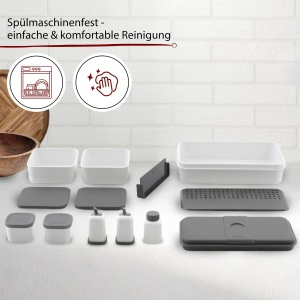 Set cutii de masa Cloer 800S2-1, 15 piese, 2,1 litri, fara BPA - Img 5