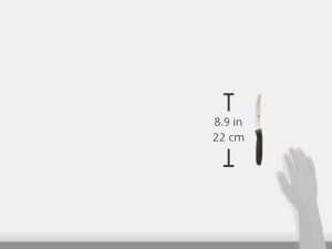 Set cutite bucatarie ZWILLING Twin Grip, 6 piese, lame 12 cm, maner ergonomic, negru - Img 3
