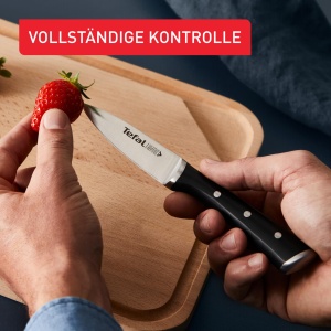 Set Cutite Tefal K232S5, 5 Piese, Cutite din Otel Inoxidabil, Bloc din Lemn - Img 7