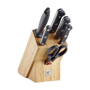 Set cutite ZWILLING Gourmet 7 piese, otel inoxidabil, negru, fabricat in Germania - Img 4