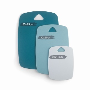 Set de 3 tocatoare Lacor 60555, polipropilena, diverse dimensiuni, albastru - Img 2