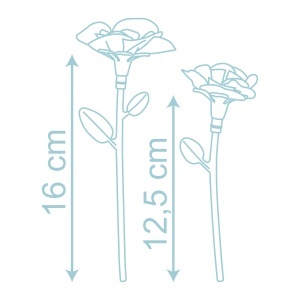 Set de accesorii pentru creatie Smoby Crea Flower Market - 79 piese, pentru copii de la 3 ani - Img 4